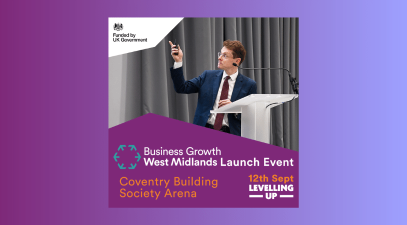 Join the launch of Business Growth West Midlands