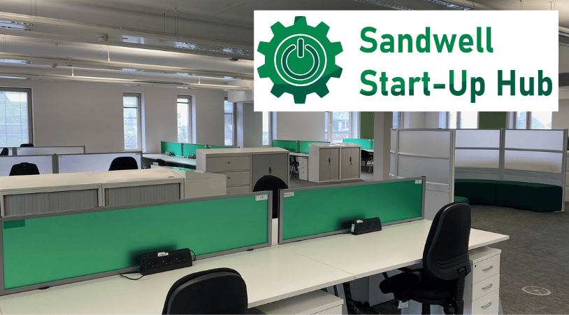Sandwell Start-Up Hub: welcome to your free, inspiring co-working space in Oldbury