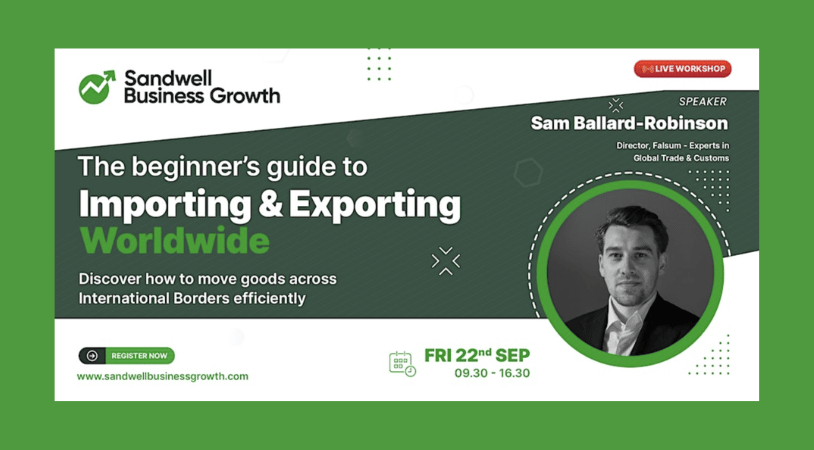 Get ready for international trade: exclusive workshops for Sandwell businesses