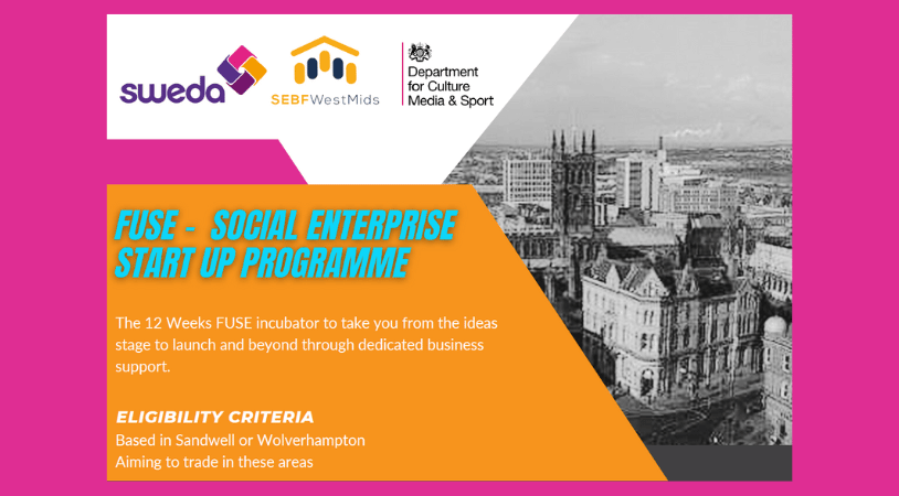 FUSE: join this social enterprise start-up programme in Sandwell