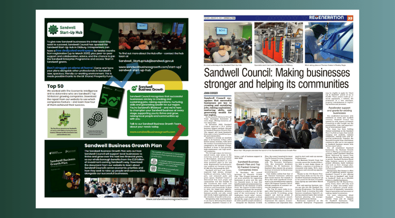 Regeneration West Midlands: we’re in the Express & Star