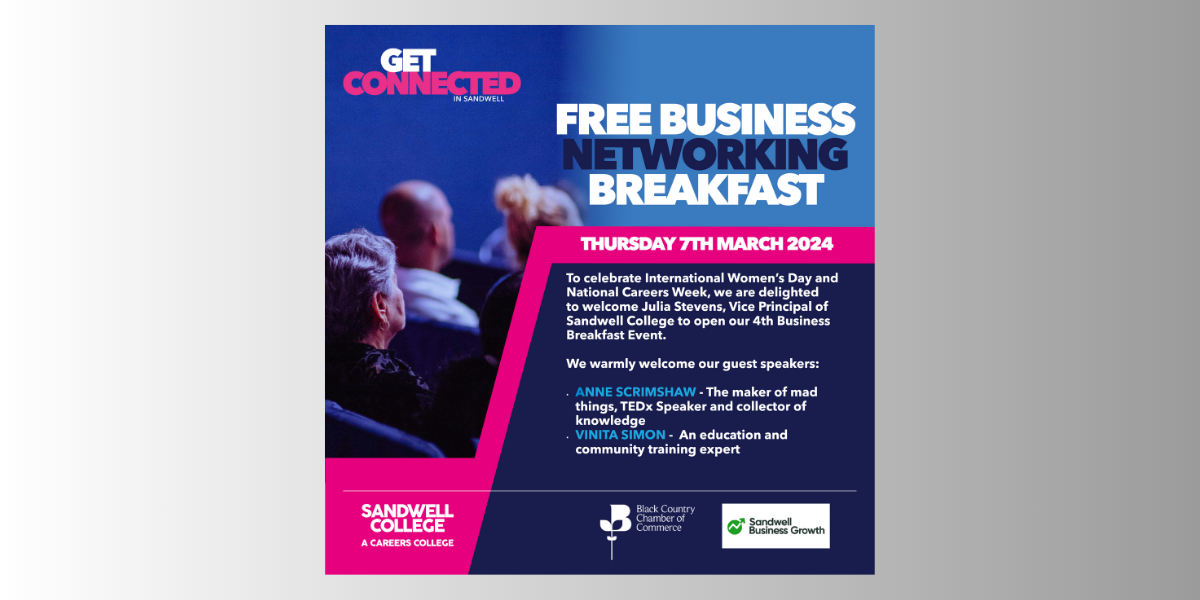 Get Connected in Sandwell – breakfast event