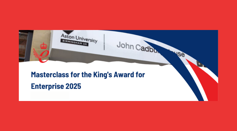 ‘How to be a winner’: online masterclass on the King’s Award for Enterprise