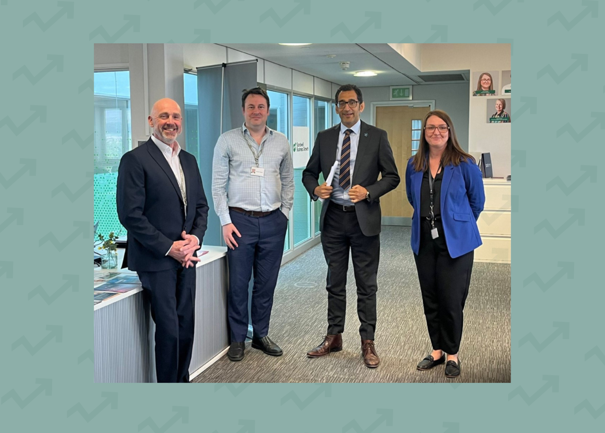 Chief Executive visits Sandwell Start-Up Hub