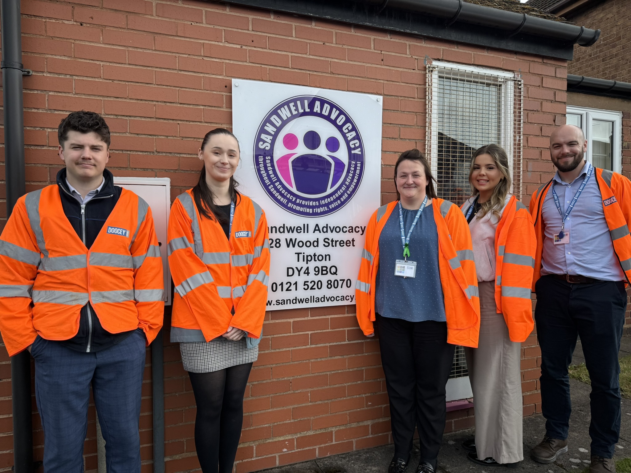 Doocey Group supports Sandwell Advocacy with office refurbishment