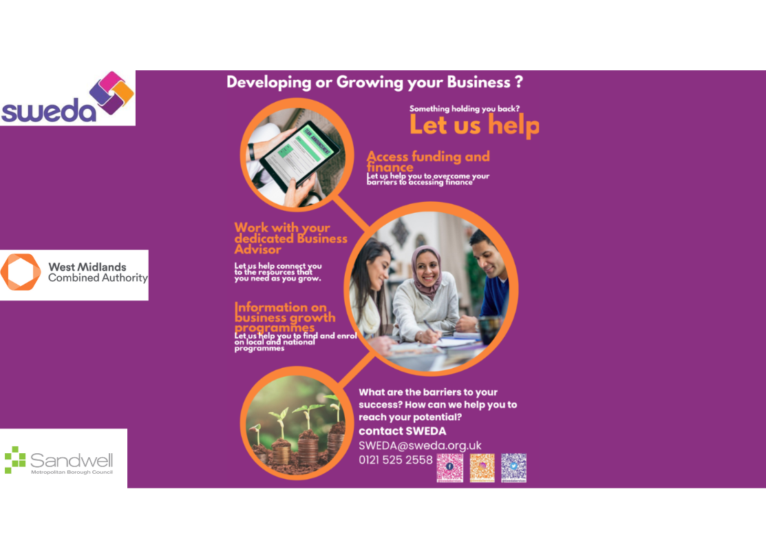 New community-led business support for entrepreneurs in Sandwell 