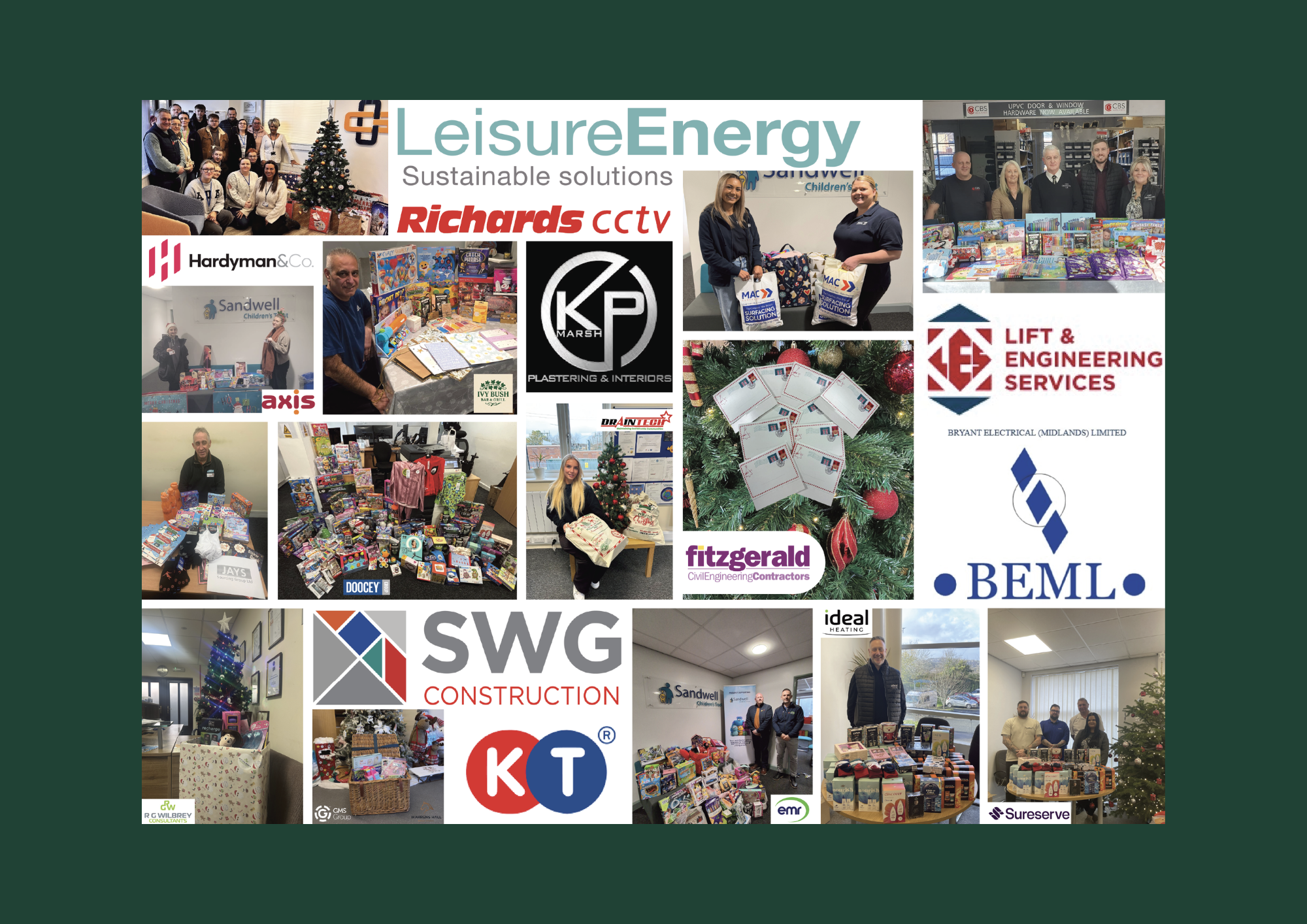 Sandwell businesses support Children’s Trust Christmas Toy Appeal