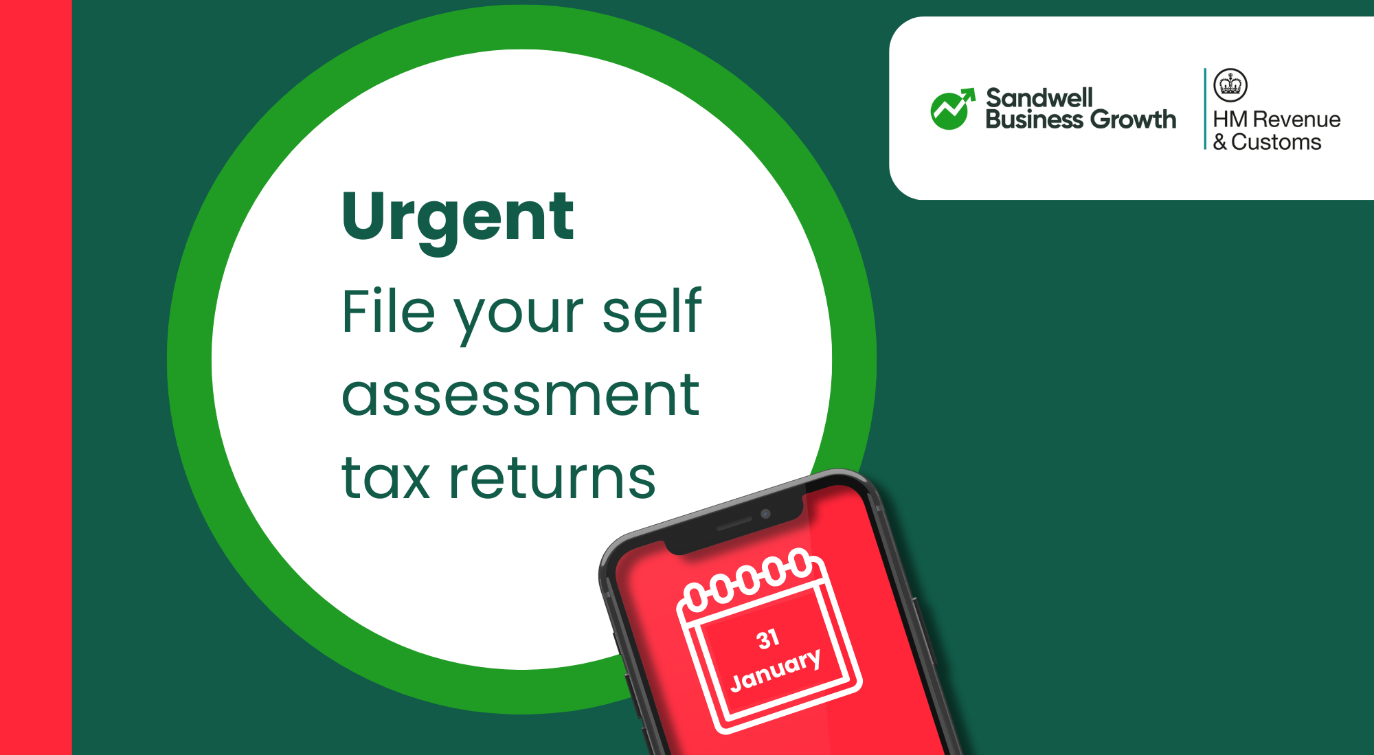 Urgent: file your Self Assessment tax return